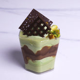 Spongecake with Pistachio Cream (in a cup) - Coctail Sweets - WILTON PATISSERIE
